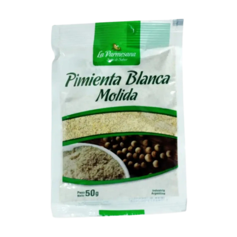 Pimienta Blanca Molida 50 gr