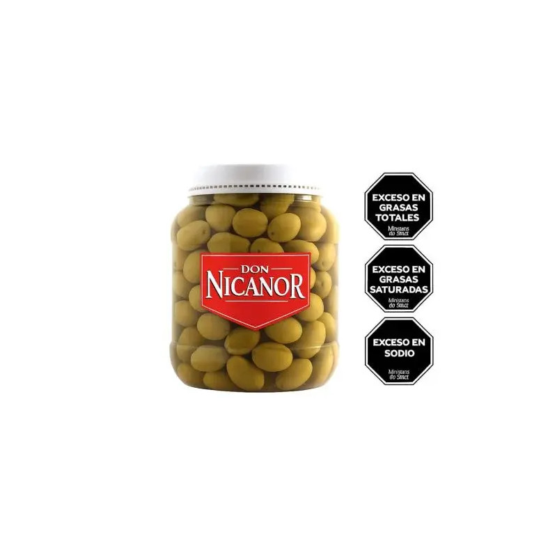 Aceituna Verde Descarozada 4 kg