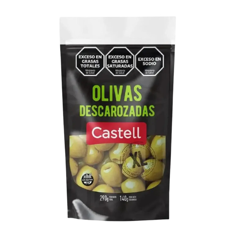 Aceituna Verde Descarozada Doypack 80 gr