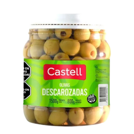 Aceituna Verde Descarozada 800 gr