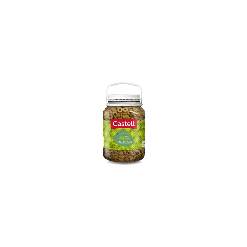 Aceituna Verde En Rodajas 2 kg