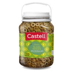 Aceituna Verde En Rodajas 2 kg
