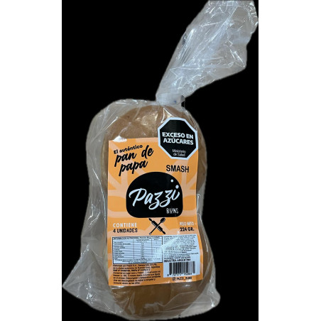 Pan de Papa Smash 4 x 224 G