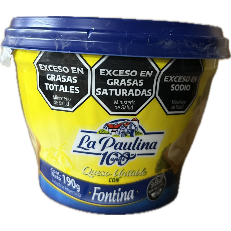 Queso Untable Fontina 190 gr