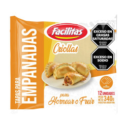 Tapas Para Empanadas Criolla 340 gr