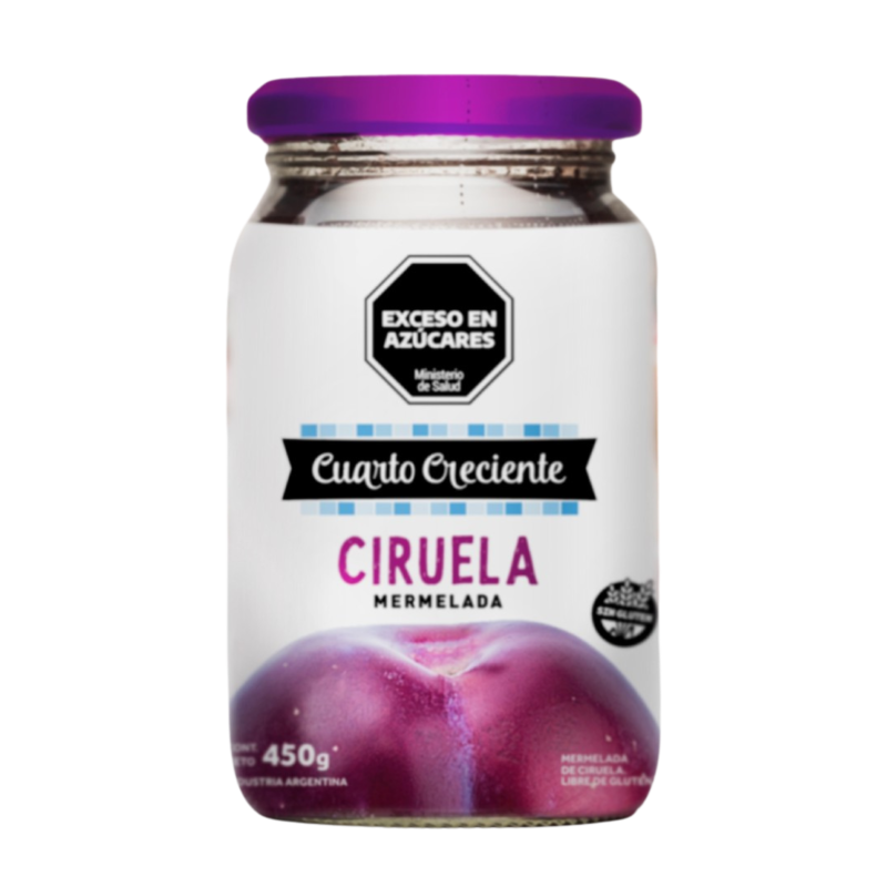 Mermelada Con Azúcar Ciruela 400 gr