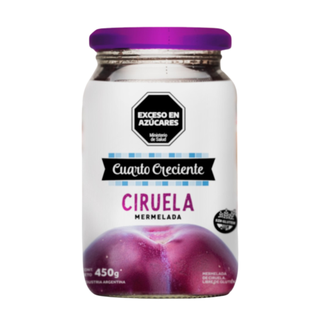 Mermelada Con Azúcar Ciruela 400 gr