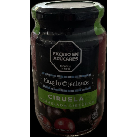 Mermelada Stevia Ciruela 280 gr