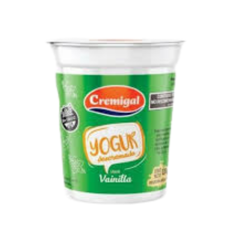 Yogur Batido Descremado Vainilla 120 gr