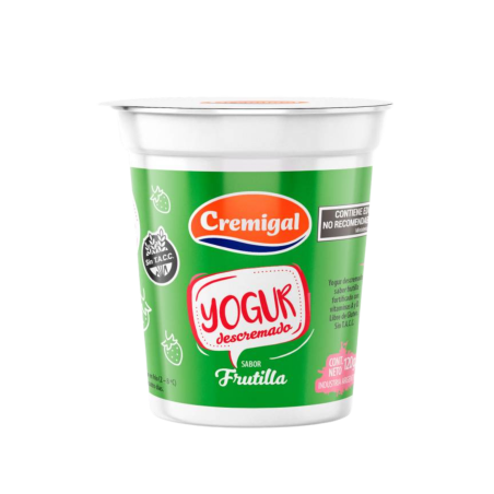 Yogur Batido Descremado Frutilla 120 gr
