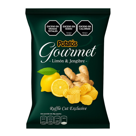 Papas Fritas Limón Y Jengibre 65 gr