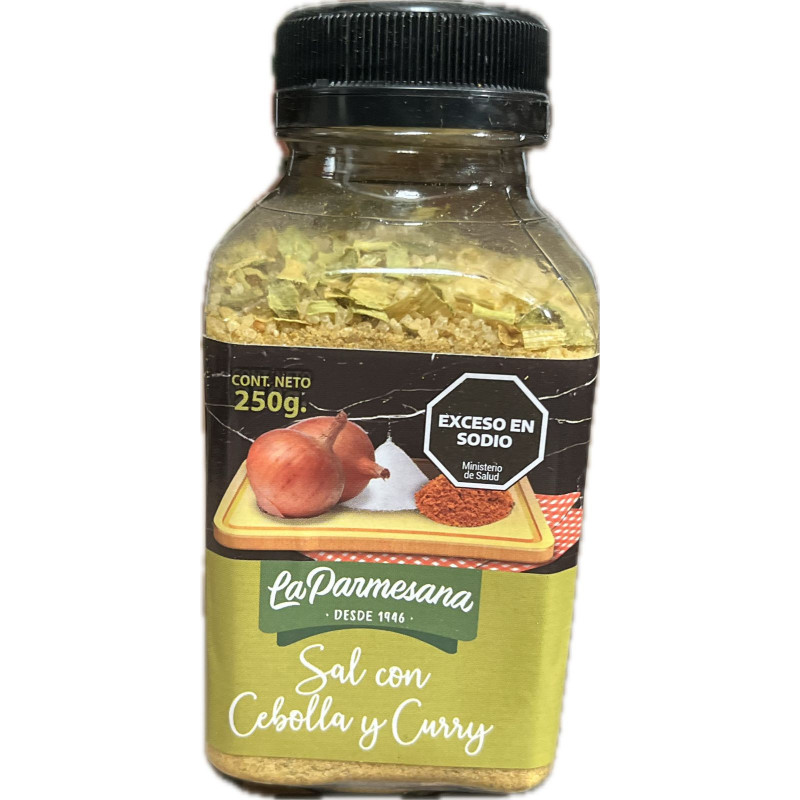 Sal Con Cebolla Y Curry 250 gr