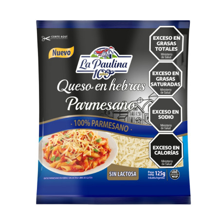 Queso Hebras Parmesano 125 gr