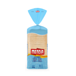 MENDIA PAN DE MESA SIN SAL X 360 GRS