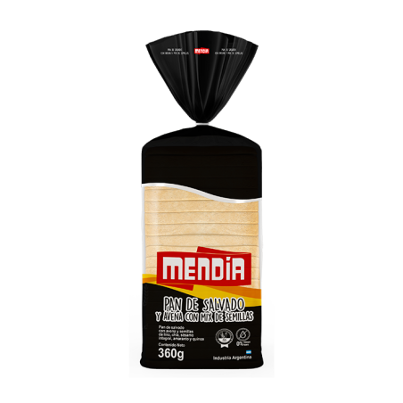 SALVADO AVENA Y MIX SEMILLAS X 360GRS