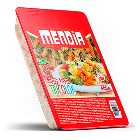 FUSILLI TRICOLOR X 400GRS