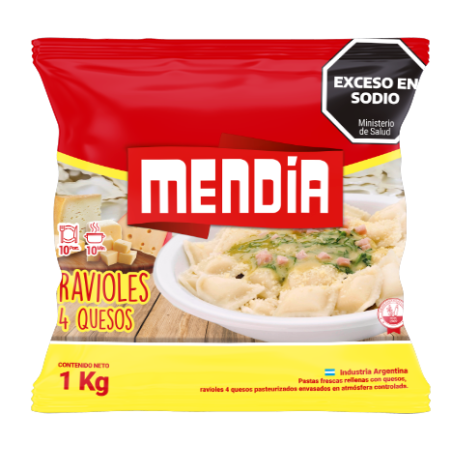 RAVIOL 4 QUESOS 1KGS