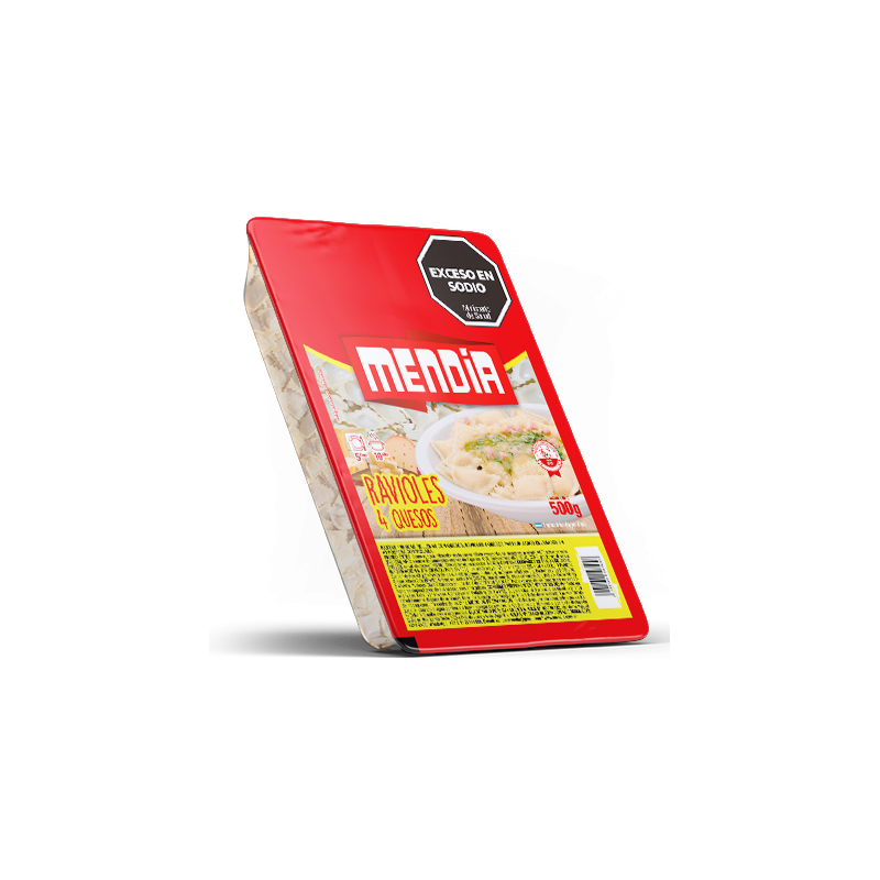 RAVIOL 4 QUESOS 500GRS