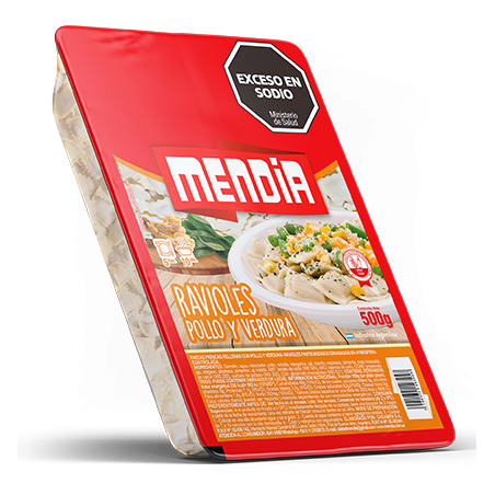 RAVIOL POLLO Y ESPINACA 500GRS