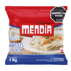 MENDIA RAVIOL RICOTA 1KG