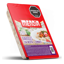 RAVIOL RICOTA Y ESPINACA X 500GRS