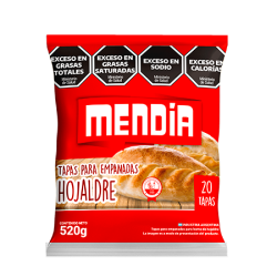 MENDIA TAPA EMPANADA CRIOLLA PIZZERA X 520GRS