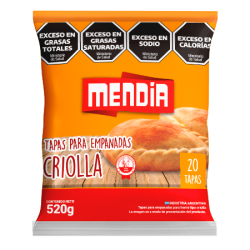 TAPA EMPANADA CRIOLLA PIZZERA X 520GRS