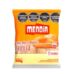 TAPA EMPANADA CRIOLLA X 390GRS