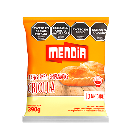 TAPA EMPANADA CRIOLLA X 390GRS