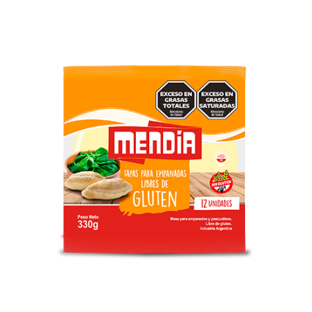 TAPA EMPANADA SIN GLUTEN