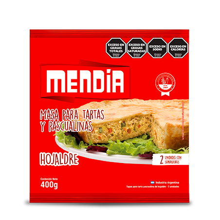 TAPA PASCUALINA HOJALDRE X 400GRS