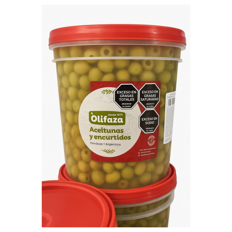 ACEITUNA VERDE DESC N°0 BALDE 4KG