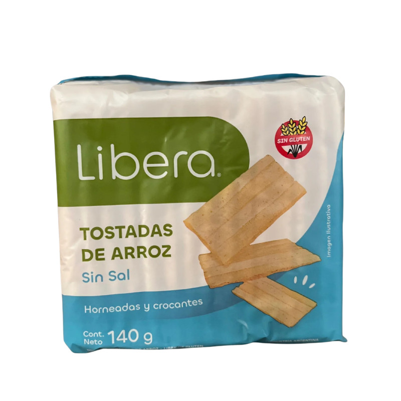 Tostadas de Arroz Sin Sal 140 gr