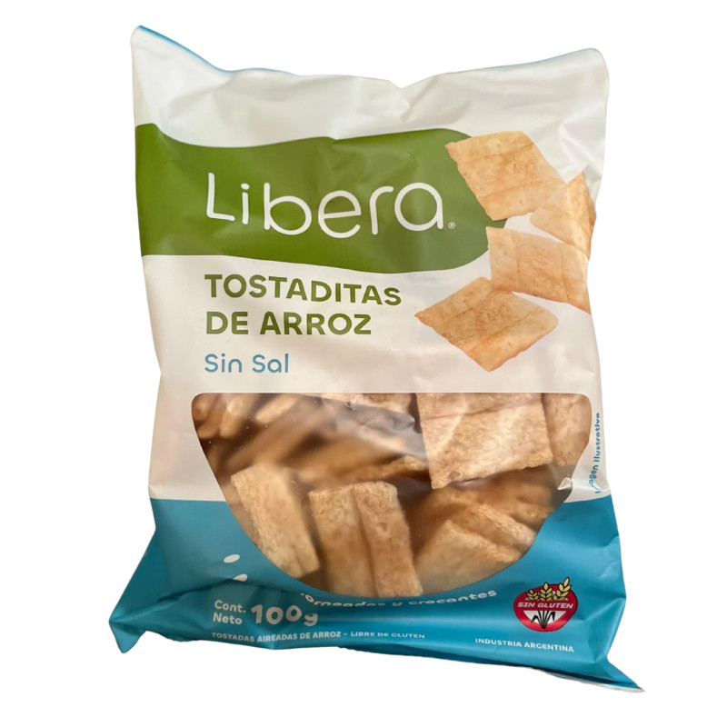 Tostaditas de Arroz Sin Sal 100 gr