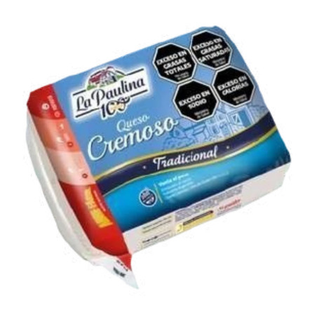 Queso Cremoso Trozado 400 gr