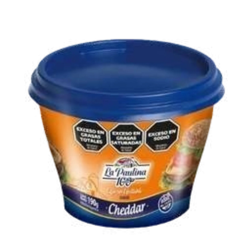Queso Untable Cheddar 190 gr