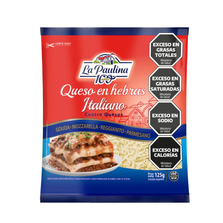 Queso Hebras Italiano 125 gr
