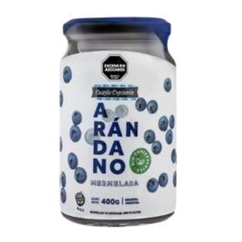 Mermelada Con Azúcar Arándano 400 gr