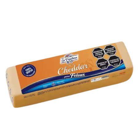 Queso Cheddar Barra Para Feteado