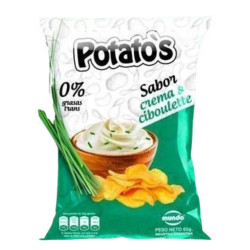Papas Fritas Crema Y Ciboulette 70 gr