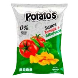 Papas Fritas Tomate Y Albahaca 70 gr