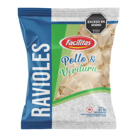 Ravioles Pollo Y Verdura 1 kg