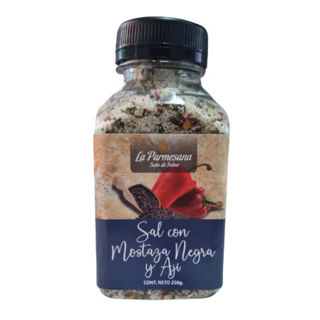 Sal Con Mostaza Negra Y Ají 250 gr