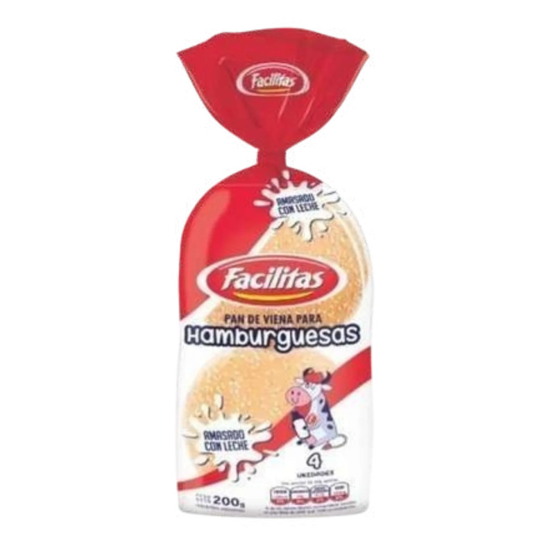 Pan de Hamburguesa 200 gr