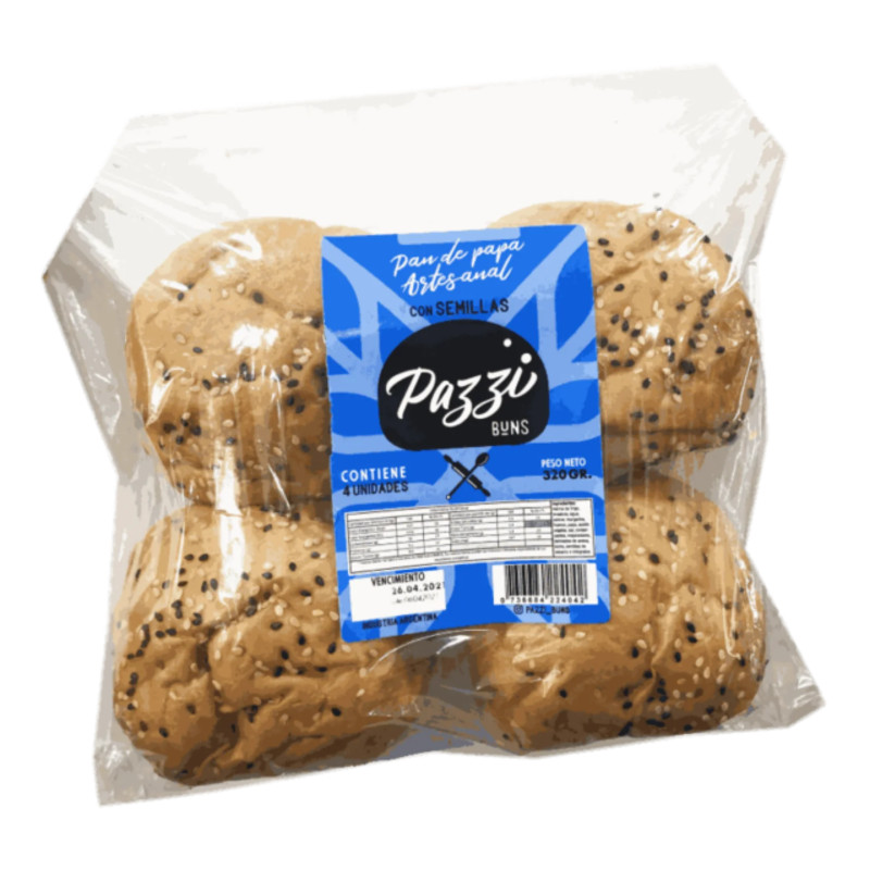 Pan de Papa Mix 4 x 350 gr