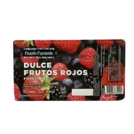 Dulce de Frutos Rojos 450 gr