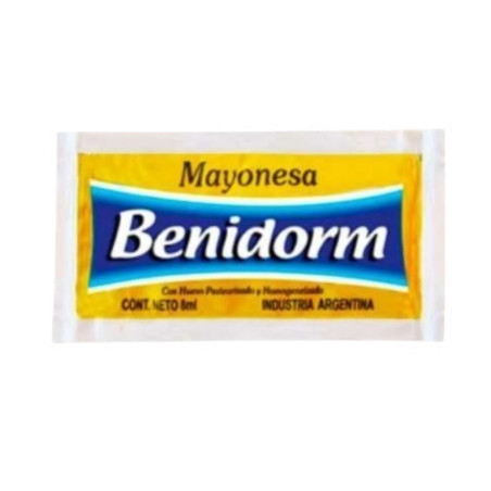 Mayonesa 198 unid x 8 cc