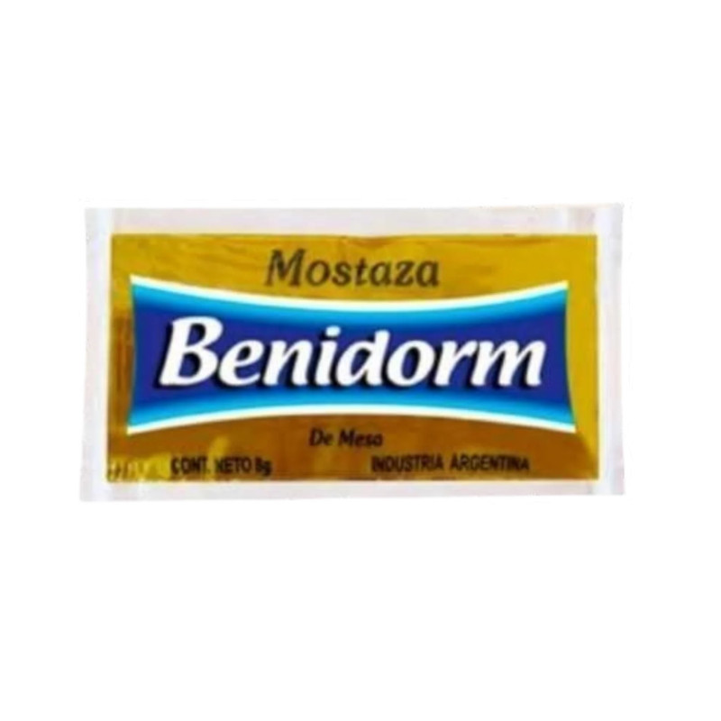 Mostaza 198 unid x 8 cc