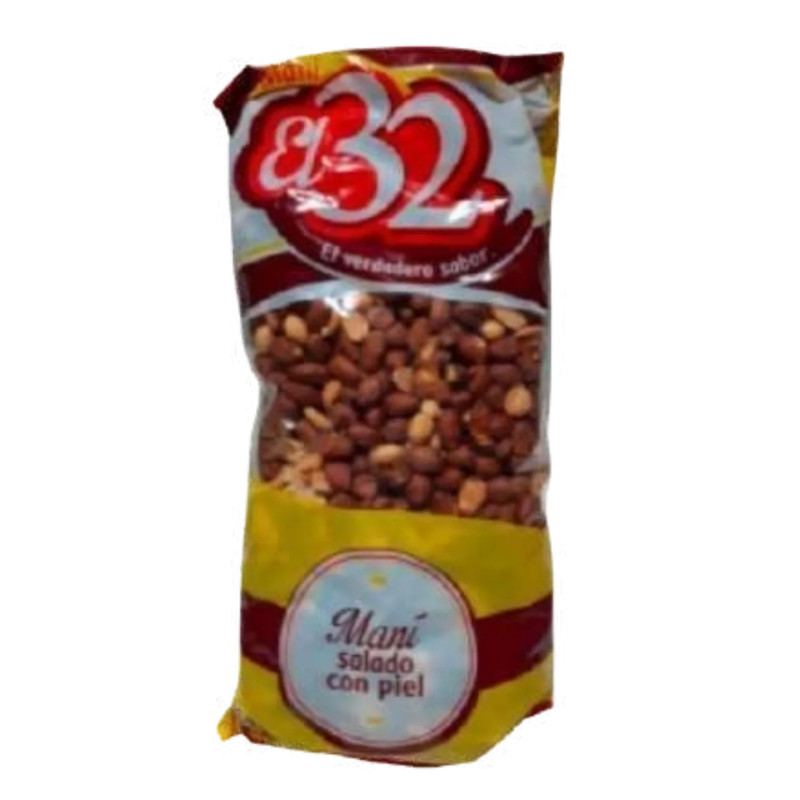 Maní Salado Con Piel 800 gr