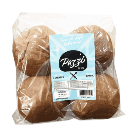Pan de Papa Clásico 4 x 350 gr